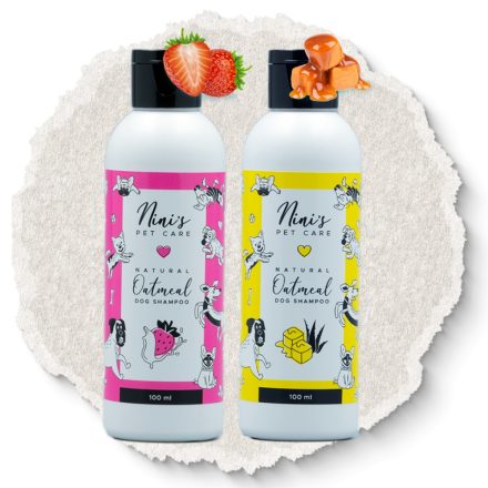Hipoallergén kutyasampon Nini's PET CARE DUPLA TESZTER CSOMAG 2*100 ml
