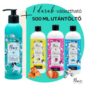   Hypoallergenic dog shampoo Nini’s PET CARE starter pack – refillable "forever bottle" + refill