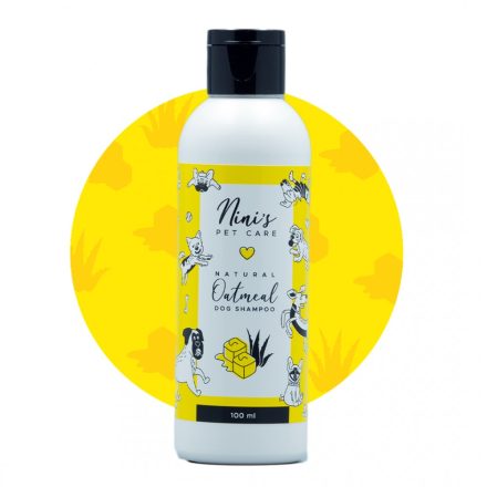 Hipoallergén kutyasampon Nini's PET CARE TESZTER "KRÉM KARAMELL" 100 ml